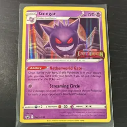 The Pokemon Company Pokemon TCG Gengar SWSH241 Promo Holo Prerelease 120 HP - Image 1