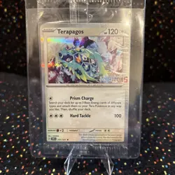 [SEALED] Terapagos 161/191 Surging Sparks Horizons Stamped Promo Holo Pokemon - Image 2