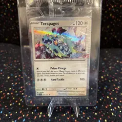 [SEALED] Terapagos 161/191 Surging Sparks Horizons Stamped Promo Holo Pokemon - Image 3