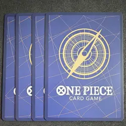 Playset Bandai One Piece TCG Roronoa Zoro OP15-113 SR Yellow English x4 - Image 2