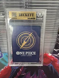 2025 One Piece OP10-118 Monkey D. Luffy Royal Blood Alt Art Parallel SEC BGS 10 - Image 1