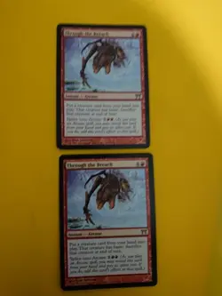 Through the Breach x2 Instant arcane rare Champions of Kamigawa. MTG 2 Card. - Image 1