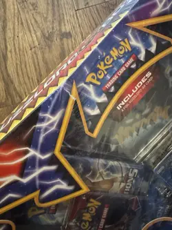 Pokemon Tcg Guzzlord Gx Box (outer Box Damaged) Interior Cards Pristine - Image 5