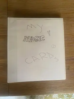 Binder Of Magic The Gathering Cards, Mostly Artifacts/ Unique Lands - Image 1