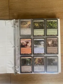 Binder Of Magic The Gathering Cards, Mostly Artifacts/ Unique Lands - Image 2
