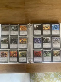 Binder Of Magic The Gathering Cards, Mostly Artifacts/ Unique Lands - Image 4