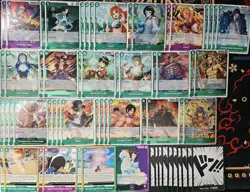 One Piece TCG OP10 - Green Purple Lim Odyssey Deck + 50 Extra Cards - Image 1