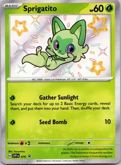 Sprigatito Promo SV: Scarlet & Violet Promo Cards 076 NM - Image 1