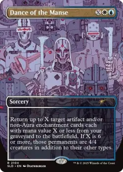 MTG English Dance of the Manse NM Normal Secret Lair - Image 1