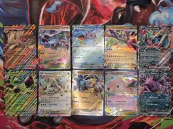 Modern Pokemon EX Card Lot Of 10 - Image 1