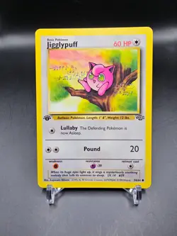 EX - Jigglypuff - 54/64 - 1st Edition - Jungle - Pokemon Card - Image 1