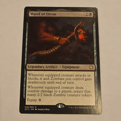 MTG - Wand of Orcus - AFC #028 - Rare - Lightly Played - Image 1