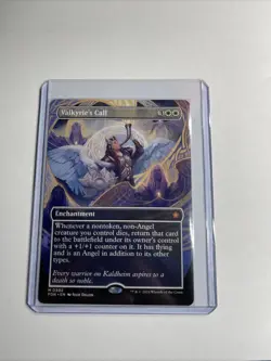 Valkyrie's Call (Borderless) - FDN #302 Mythic - NM / Mint Foundations Single - Image 1