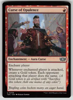 Curse of Opulence Normal U Commander: Tarkir: Dragonstorm 209 NM - Image 1