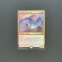1x Sarinth Greatwurm NM Eng MTG - The Brothers' War - Image 1
