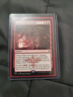 MTG Battle for Baldur's Gate Delayed Blast Fireball NM - Image 1