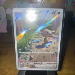 Paldean Wooper 102/094 NM Phantasmal Flames Illustration Rare Pokemon - Image 1