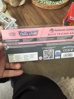 Chaos Rising Pokemon Centre ETB Factory Sealed Brand New - Image 2