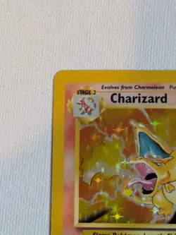 Pokemon TCG Charizard Base Set Holo Unlimited Rare Card 4/102 WOTC 1999 - Image 5