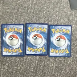 Ash-Greninja EX + Reshiram + Alolan Meowth BREAKpoint Holo Pokemon TCG 2016 - Image 2
