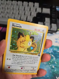 Meowth 10 Black Star Promos (LP-/MP) Pokemon TCG - Image 3