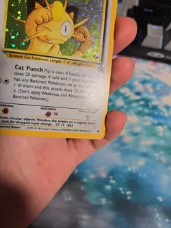 Meowth 10 Black Star Promos (LP-/MP) Pokemon TCG - Image 5