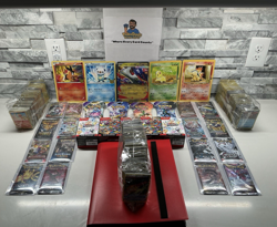 Pokemon Premium Collection Lot: 4000+ Cards, Binder, 5 Packs/Bundles Base-PFL LP - Image 1