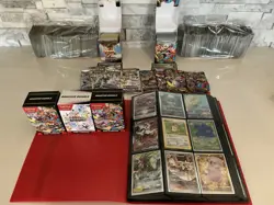 Pokemon Premium Collection Lot: 4000+ Cards, Binder, 5 Packs/Bundles Base-PFL LP - Image 2