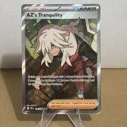 AZ's Tranquility 106/086 Ultra Rare ME04: Chaos Rising Pokemon NM/M - Image 1