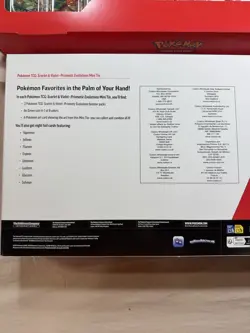 Costco Pokemon Prismatic Evolutions 8 Mini-Tins with Promo Cards Sealed 1 Box - Image 3
