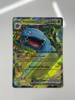 Venusaur ex - 003/165 #3/165 (Holo) (LP) SV: Scarlet & Violet 151 MEW Pokemon - Image 1