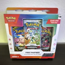 Pokemon TCG First Partner Pack Series 2 Illustration Collection Box ENG - Image 1