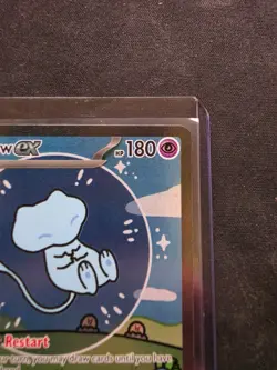Pokemon Bubble Mew ex 232/091 SV: Paldean Fates Holo NM - Image 2