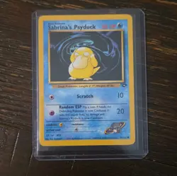 Pokemon Sabrina's Psyduck 99/132 Gym Challenge 1st Ed Regular Common 50 HP ENG - Image 1