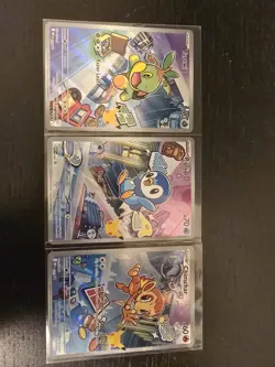Pokemon TCG First Partner Illustration Collection Series 1 Gen 4 Sinnoh Starters - Image 4