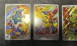 Pokemon TCG First Partner Set Series 2 - Gen 2 | Totodile, Cyndaquil, Chikorita - Image 2
