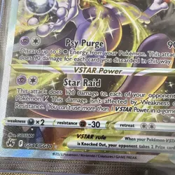 Pokemon TCG Mewtwo VSTAR GG44/GG70 Crown Zenith Galarian Gallery UR Holo Eng - Image 2