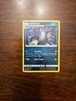 Umbreon 120/214 Rare Lost Thunder Pokemon Near Mint - Image 1