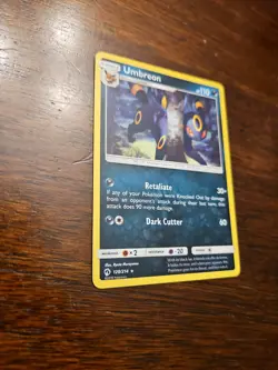 Umbreon 120/214 Rare Lost Thunder Pokemon Near Mint - Image 3