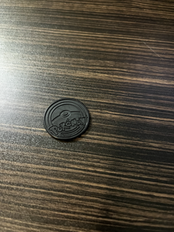 Pokemon Trading Card Games Arceus Silver Plastic Coin Japanese - Quick Shipping! - Image 2