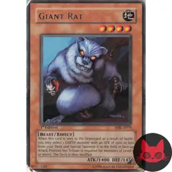 Yugioh Giant Rat MRL-E079 Rare 1st Edition HP - Image 1