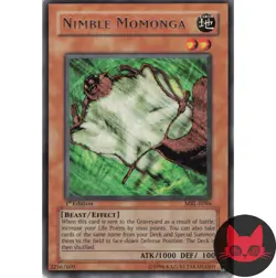 Yugioh Nimble Momonga MRL-E086 Rare 1st Edition LP - Image 1