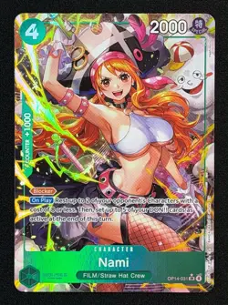 One Piece TCG - Nami OP14-031 SR Alternate Art - NM - Image 1