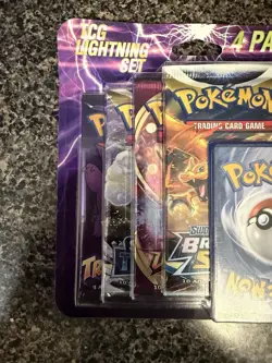 Lot of 2- Pokemon TCG Lightning Set. (8 Booster Packs With 2 Additional Cards) - Image 3