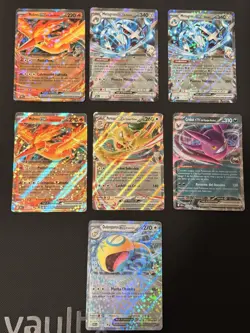 Pokemon TCG ex Double Rare Spanish Language Destined Rivals Card Lot Of 7 Mint - Image 1