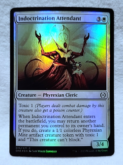Indoctrination Attendant 016/271 Common Foil Phyrexia: All Will Be One - Image 1