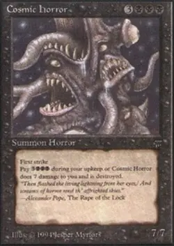 1x Cosmic Horror NM-Mint, Italian Legends MTG Magic - Image 1