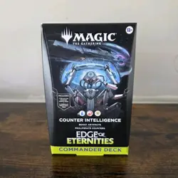 Wizards of the Coast MTG Edge of Eternities Counter Intelligence Commander Deck - Image 1