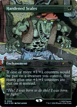 Hardened Scales R Secret Lair Drop Series 2365 NM - Image 1