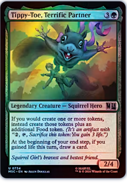 Tippy-Toe, Terrific Partner - Foil Commander: Marvel Super Heroes - Image 1